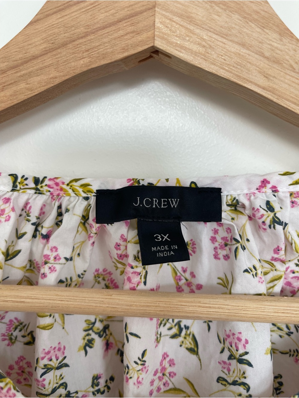 J. Crew Floral Poplin Cotton Blouse - Picture 3 of 8